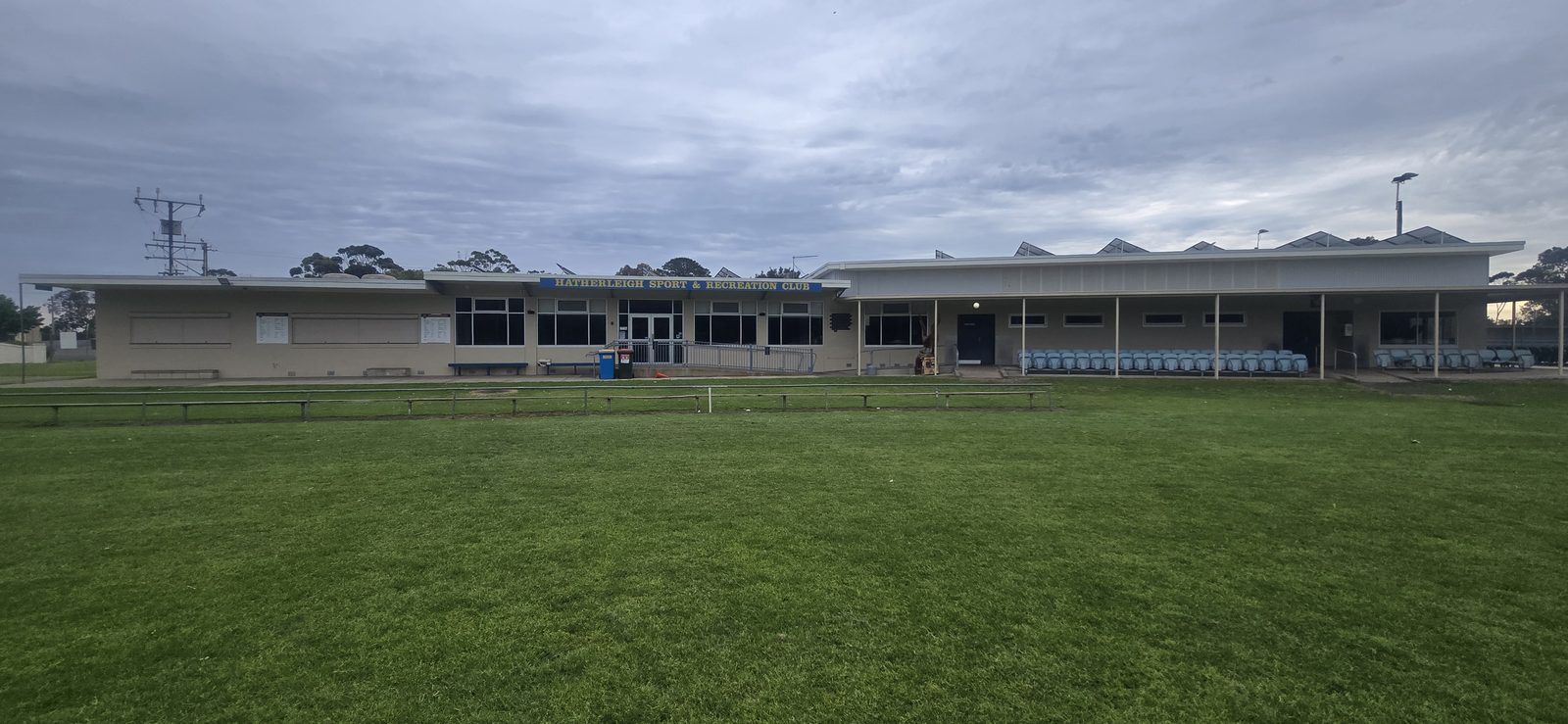Hatherleigh clubrooms and oval