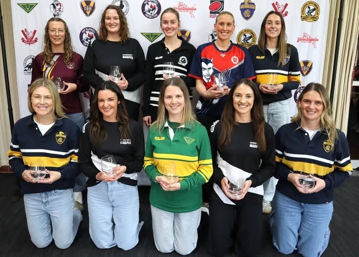 2026 MSENA Culburra Lake Self Storage Team of the Year — including Hatherleigh's Mikaela Horrigan and Tegan Telfer